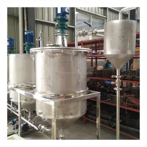 Máquina de refinación a pequeña escala 3tpd Precio de planta de refinación de aceite de soja