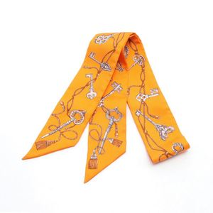 Custom European Classic Elegant Autumn <b>Winter</b> Summer Spring Printed Luxury Square Silk <b>Scarves</b> Soie Foulard Bandana Silk <b>Scarves</b> - Product Image 4