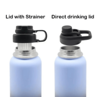 Botol Termos Vakum Isolasi Stainless Steel Kapasitas Besar 24oz/32oz dengan Tutup Gantung untuk Berkemah & Penggunaan Luar Ruangan