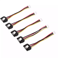 Para SATA hembra a IDE Molex 4Pin hembra HDD extensión potencia para escritorio IDE a para convertidor SATA para disco duro SATA HDD SSD