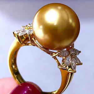 Soporte para Anillo de Plata S925 WENCHI, Joyería DIY Magnífica con Cuentas Redondas de 11-14 mm, 10400 Accesorios, Modelo 11878 - Product Image 1