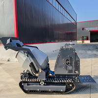 Mini Bétonnière sur Chenilles Haut de Gamme Certifiée CE EPA de Haute Qualité pour l'Exportation sur le Marché Mondial de la Construction