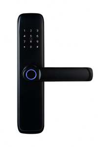 <span class=keywords><strong>Serrure</strong></span> de porte intelligente multi-<span class=keywords><strong>points</strong></span> à empreinte digitale TTLOCK avec application Tuya, lecteur d'empreintes digitales, mot de passe, serrures intelligentes pour porte d'entrée - Product Image 3