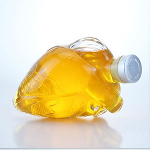 Botella de Vidrio Única con Forma de <span class=keywords><strong>Corazón</strong></span> Anatómico de 500 ml, Decantador Decorativo de Licores con Forma de Órgano Humano para Whisky, Vino y Brandy - Product Image 2