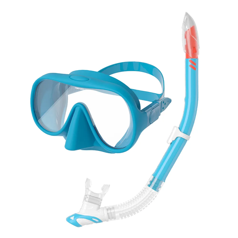 2024 nuevo diseño superventas deportes acuáticos gafas de natación antivaho protección ocular conjunto de máscara de buceo para buceo