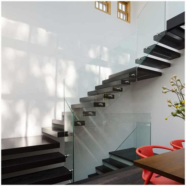 ACE Customized Indoor Floating Staircase Design for Houses