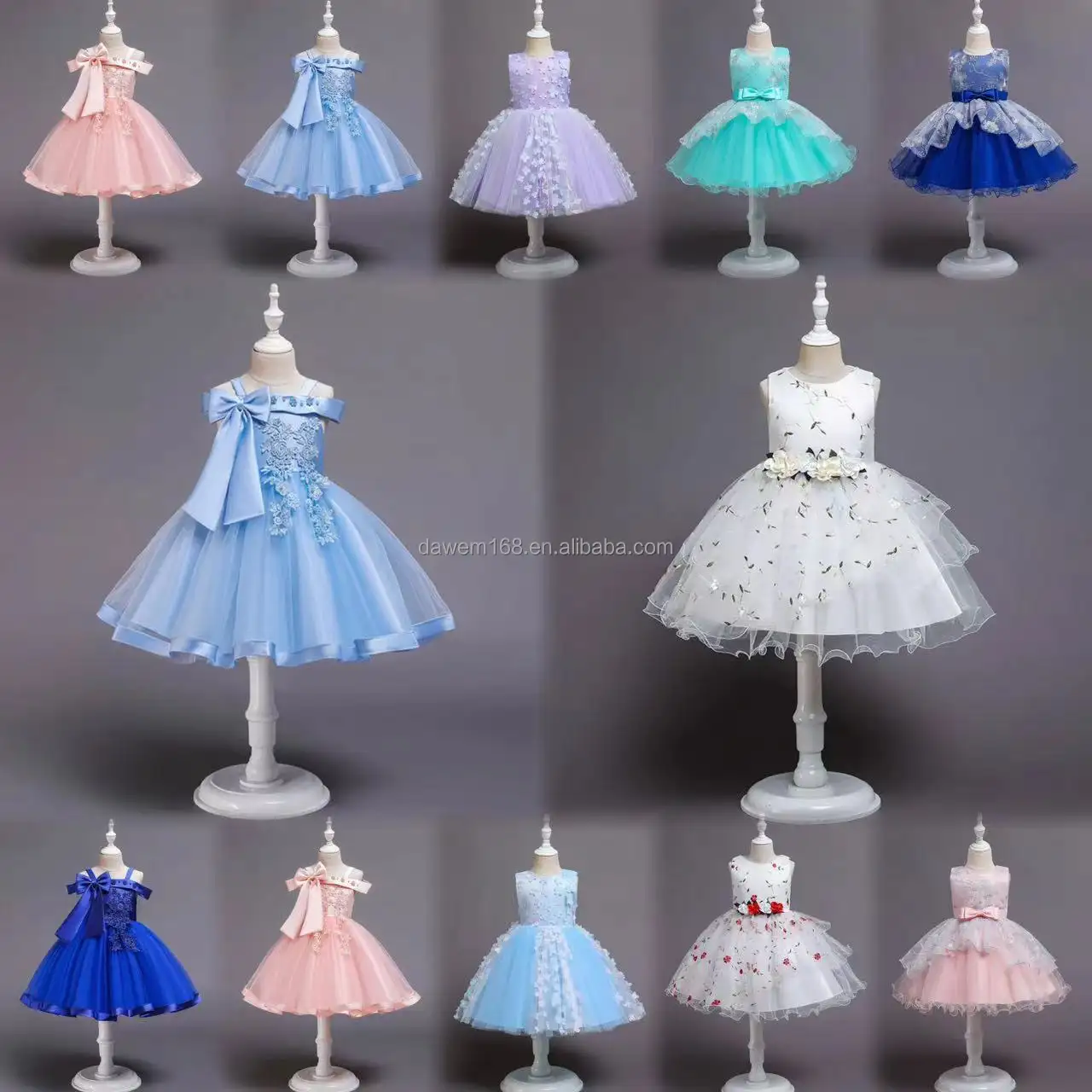 Wholesale low price baby Christmas costumes Children's Halloween costumes Girls Christmas Princess dresses