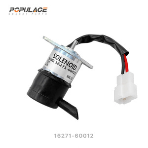 โซลินอยด์วาล์วรุ่น 16271-60012 ดีซี 12V ควบคุมแก๊สสำหรับสวิตช์ดับเครื่องยนต์ - Product Image 5