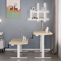 Bureau de travail électrique intelligent Yazhi, design moderne, pour la maison et le bureau, avec pieds de table pour e-sport