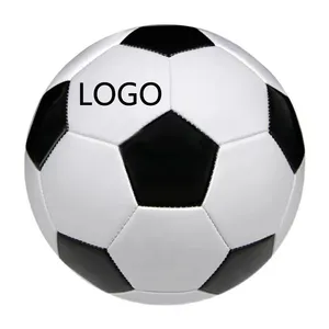 Individueller niedriger Preis Großhandel Gummi- und PVC-Material Größe 1-5 Ball Fußball PVC-Fussball