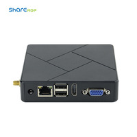 Shareer PC Arm A53 Mini computadora 512M Ram 4G Flash Thin Client US/EU Plug New Mini PC Station