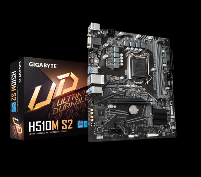New GIGABYTE H510M H V2 LGA1200 DDR4 Computer Motherboard PC Support 10/11th CPU Gaming Motherboard PC