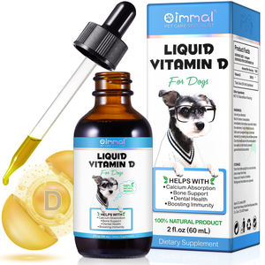 OIMMAI 60ml aumento dell'immunità cane vitamina <span class=keywords><strong>d</strong></span> cibo goccia liquido cane calcio osso supporto integratore vitamina <span class=keywords><strong>d</strong></span> gocce - Product Image 1