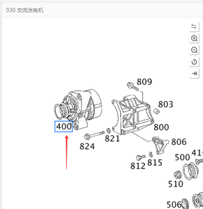 0101540802 A0091543002 Alternateur de voiture pour Mercedes Benz C-CLASS W202 T-Model S202 W210 E 250 SPRINTER B901 Plate-forme <span class=keywords><strong>VARIO</strong></span> - Product Image 2