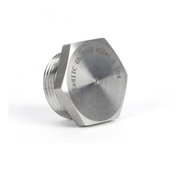 Bouchon aveugle hexagonal industriel antidéflagrant en nylon ML, étanche IP68, basse tension, filetage NPT1/2 pour -40~105°C