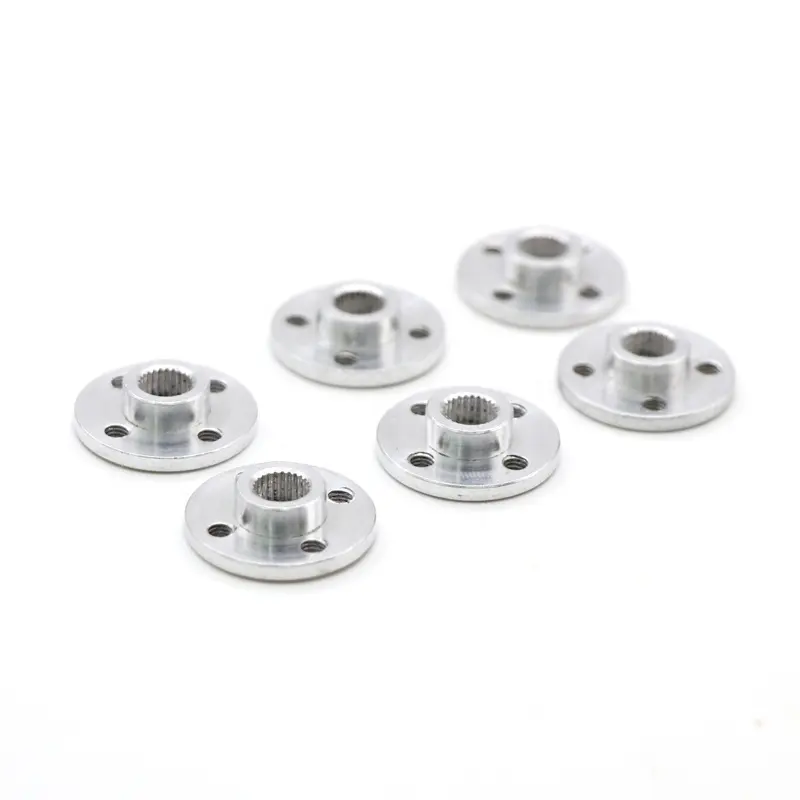 Boîtier de direction en aluminium 25T M3 Servo bras rond Type disque klaxon pour DS3115 DS3218 MG995 MG996R RC Servos Futaba Robot