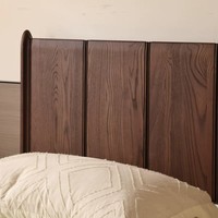 Lit de rangement en bois massif de chêne chinois de qualité supérieure, taille Queen/California King, hauteur réglable, durable, écologique, design moderne