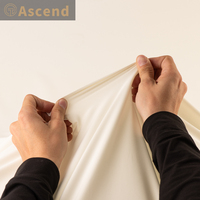 Tissu en microfibre ultra-léger 15D |   59% Nylon 41% Spandex Interlock |   Tissu respirant effet seconde peau pour soutien-gorge aérien et vêtements de sport