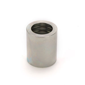 Manchon de sertissage pour tuyau hydraulique R2/2SN, <span class=keywords><strong>collier</strong></span> de tuyau <span class=keywords><strong>à</strong></span> double tresse, sans ébarbage, connecteur d'extrémité de tuyau, raccord hydraulique - Product Image 3