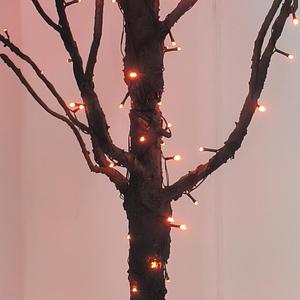Lampe d'éclairage d'arbre à LED design moderne éclairage décoratif nouvel extérieur en palmier et bouleau maison prise de noël 60 boules à neige arbre lumineux - Product Image 3