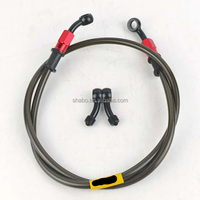 Benutzerdefinierte Farbe LOGO Länge 300-2500mm Stahlummantelte Motorrad-Bremsleitungen Bremskabel Kupplungsschläuche Bremsschläuche