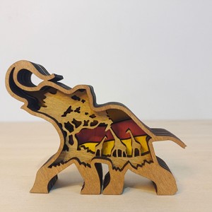 <span class=keywords><strong>3D</strong></span> <span class=keywords><strong>Elephant</strong></span> Trang Trí Sáng Tạo Thân Thiện Với Môi Bằng Gỗ Động Vật Thủ Công Mỹ Nghệ Cho Ngày Của Mẹ Tay Khắc Bàn Trang Trí Nội Thất Cho Nhà Văn Phòng - Product Image 6