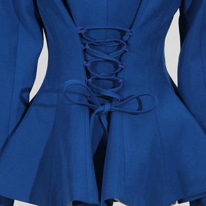 Primavera donna 2 pezzi abito 2025 3D farfalla <span class=keywords><strong>Blazer</strong></span> e gonne a pieghe a vita alta - Product Image 5