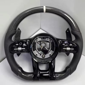 Volante de Fibra de Carbono de Exquisita Fabricación para Mercedes-Benz W212 W213 W205 W176 W247 W463 W204 W222 W238 C200 E300 - Product Image 4