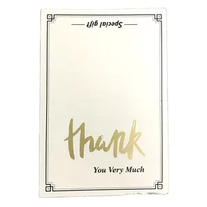 Impressão estilo simples cartão de visita papel cartão de fidelidade personalizado thankyou cartões com impressão da folha