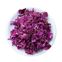 Thé de fleurs aux pétales de rose secs biologiques Tisane de fleurs fraîches Emballages de feuilles mobiles Santé