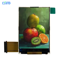 Layar LCD TFT TN RGB18BIT+SPI STD 2.4 inci 240x320, Kecerahan 200, Kustomisasi Tinggi, Jaminan Kualitas, Kelas Industri HMI