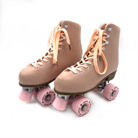 Vente en gros usine : Pièces de sport d'extérieur de haute qualité, roulettes professionnelles à frein clignotant rose pour enfants, ABEC-7