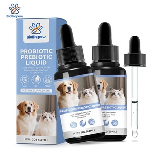 Biologische Probiotica Druppels voor Honden en Katten Gezondheidssupplement Darmgezondheid Immuunsysteem voor Huisdieren Rundvlees Smaak Vloeibaar - Product Image 1