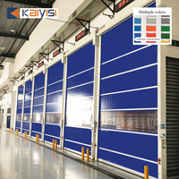 Porte à enroulement électrique en PVC sur mesure pour usine chirurgicale