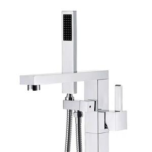 <span class=keywords><strong>Robinet</strong></span> de baignoire en <span class=keywords><strong>laiton</strong></span> or support libre, nouveautés, en <span class=keywords><strong>laiton</strong></span>, <span class=keywords><strong>robinet</strong></span> de baignoire noir mat carré, <span class=keywords><strong>robinet</strong></span> de bain-douche <span class=keywords><strong>avec</strong></span> <span class=keywords><strong>douchette</strong></span> - Product Image 4