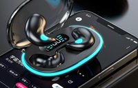 Écouteurs sans fil de haute qualité, casque de jeu, écouteurs, casque sans fil TWS pour le sport et le sommeil X55