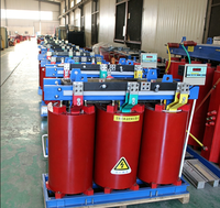 Transformateur de puissance à isolation sèche en résine époxy MingZheng SCB14 200 kVA 10 kV/400 V pour extérieur, dissipation thermique supérieure