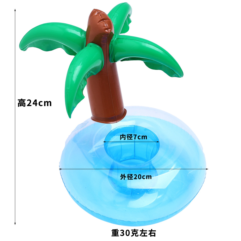 Coconut tree cup holder