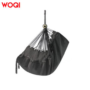 WOQI portatile esterno in cotone sedia amaca con la corda appesa sedia a dondolo Design per facile da appendere - Product Image 4