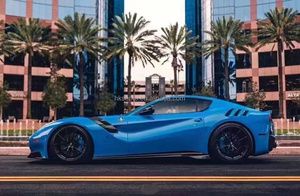 ชุดแต่งคาร์บอนไฟเบอร์แห้งสำหรับ Ferrari F12 TDF ชุดคาร์บอนไฟเบอร์กันชนหน้า-หลัง สเกิร์ตข้าง ดิฟฟิวเซอร์ ฝากระโปรง - Product Image 5