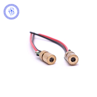 Industriel Fixer L'accent Rouge Dot 5mW 650 nm Module Laser