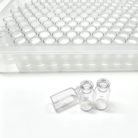 Flacon en verre stérile de haute qualité, type I USP, en borosilicate, pour usage pharmaceutique, récipient en verre prêt à l'emploi