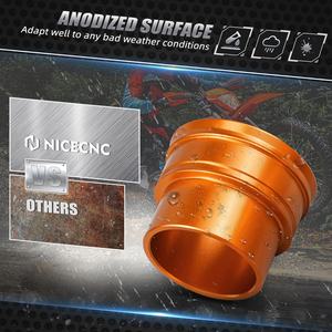 Colliers d'entretoises de moyeu de roue avant NiceCNC pour <span class=keywords><strong>KTM</strong></span> 125 250 350 <span class=keywords><strong>450</strong></span> 525 530 SX SXF XCF EXC EXCF EXCW XCW SMR 690 Duke <span class=keywords><strong>Enduro</strong></span> 03-2016 - Product Image 3