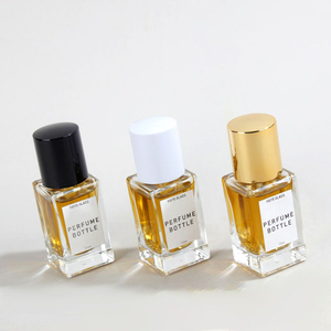 Flacons de <span class=keywords><strong>parfum</strong></span> carrés transparents de 15 ml et 30 ml, flacons de <span class=keywords><strong>parfum</strong></span> en verre à bec spiralé de haute qualité, flacon de <span class=keywords><strong>parfum</strong></span> à vaporisateur - Product Image 4