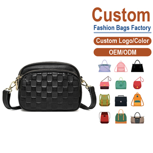 Bolso Bandolera de Cuero Genuino con Diseño de Tablero de Ajedrez – Suministro Directo de Fábrica para Minoristas de Moda Femenina - Product Image 1
