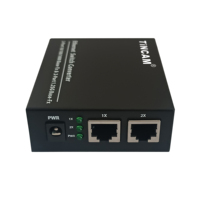 Commutateur de réseau intelligent TiNCAM 2 * SFP + 2 * RJ45 convertisseur de média fibre Gigabit SFP Bidi émetteurs-récepteurs
