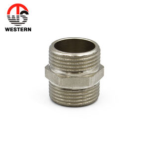 Adaptador de pulido cromado NPT para tubería sanitaria forjada de alta calidad de latón - Product Image 4