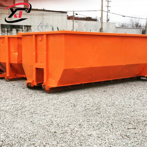 בניין פסולת בניין לגלגל על גליל מיכל חד פעמי משאית חד פעמי, מותאם אישית לגלגל את dumpers - Product Image 5