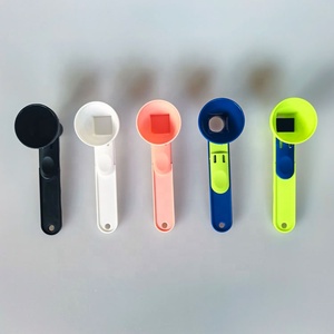 Bottiglia d'acqua scorrevole a prova di perdite con imbuto dosatore scorrevole, imbuto dosatore senza disordine - Product Image 2