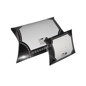 Cajas de almohadas de papel ecológicas Cajas de almohadas de papel impresas de cualquier color utilizadas para el embalaje de pasteles y golosinas - Product Image 5